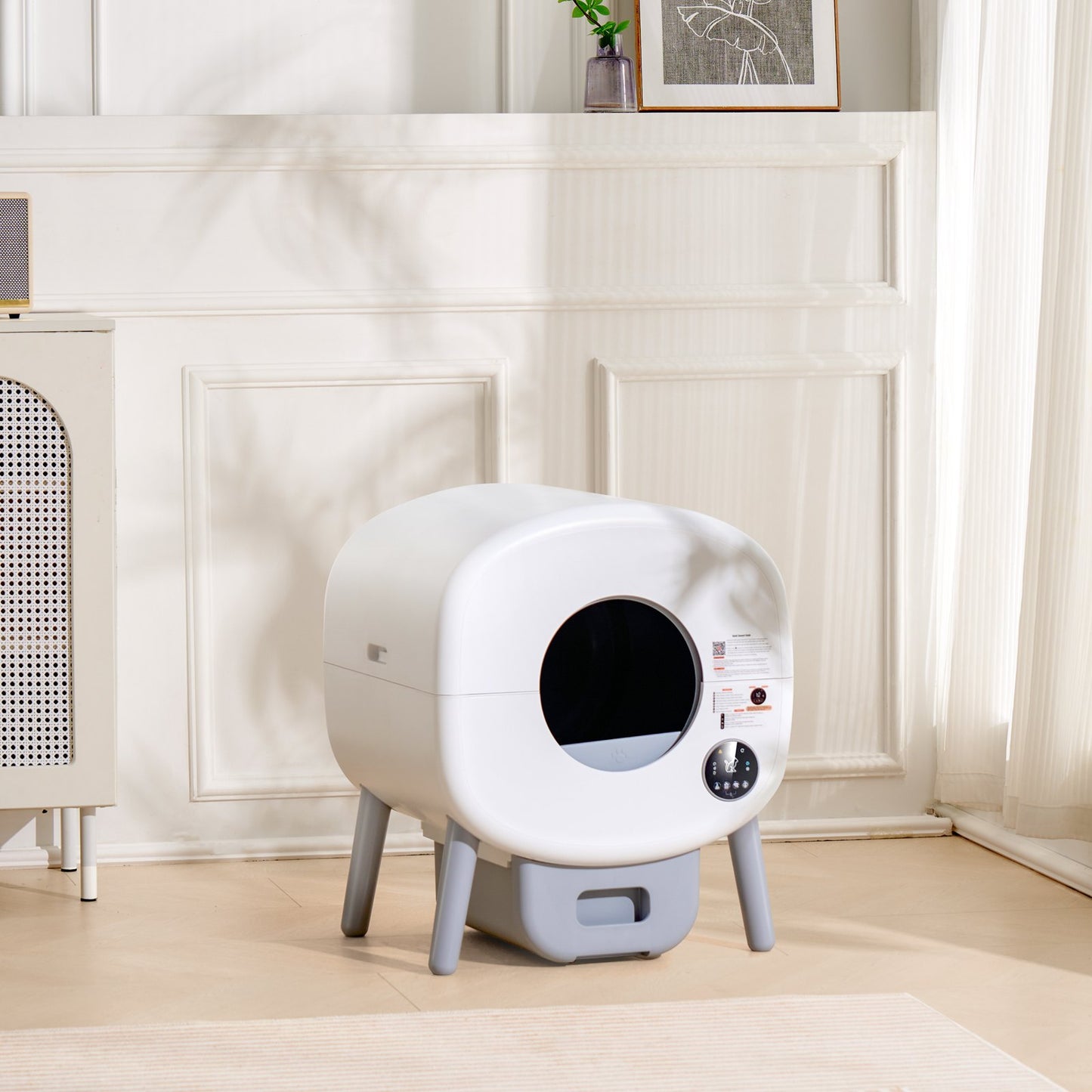 75L Self Cleaning Cat Litter Box