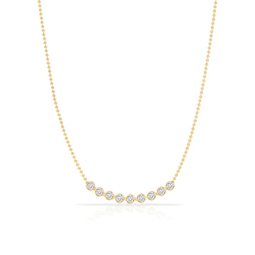 Diamond Arc Layering Necklace