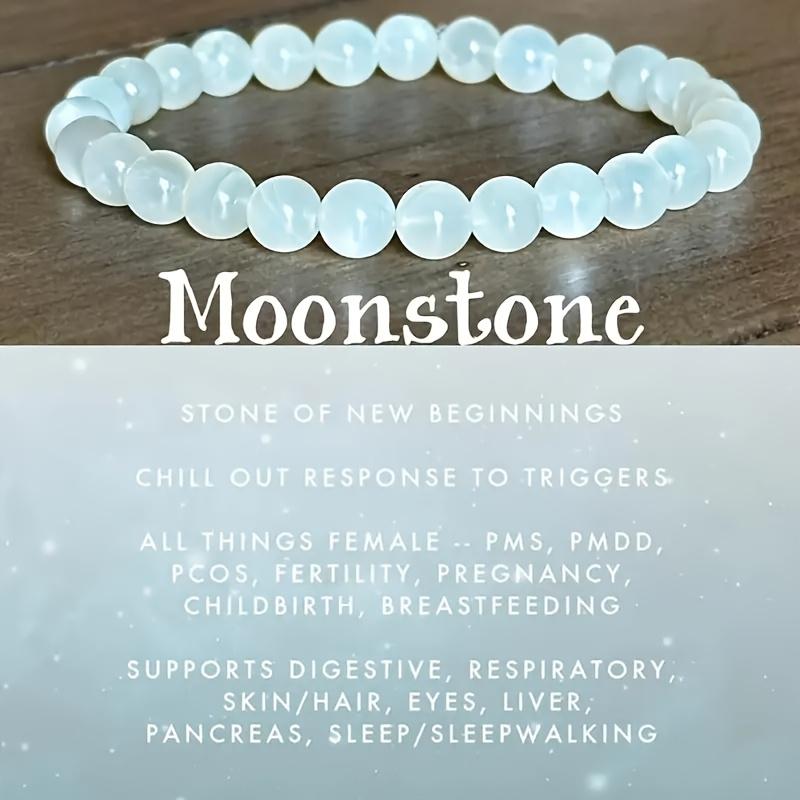 Handmade Moonstone Bracelet – “Stone of New Beginnings”