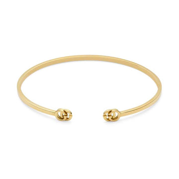18ct Yellow Gold GG Running Bangle – 18cm