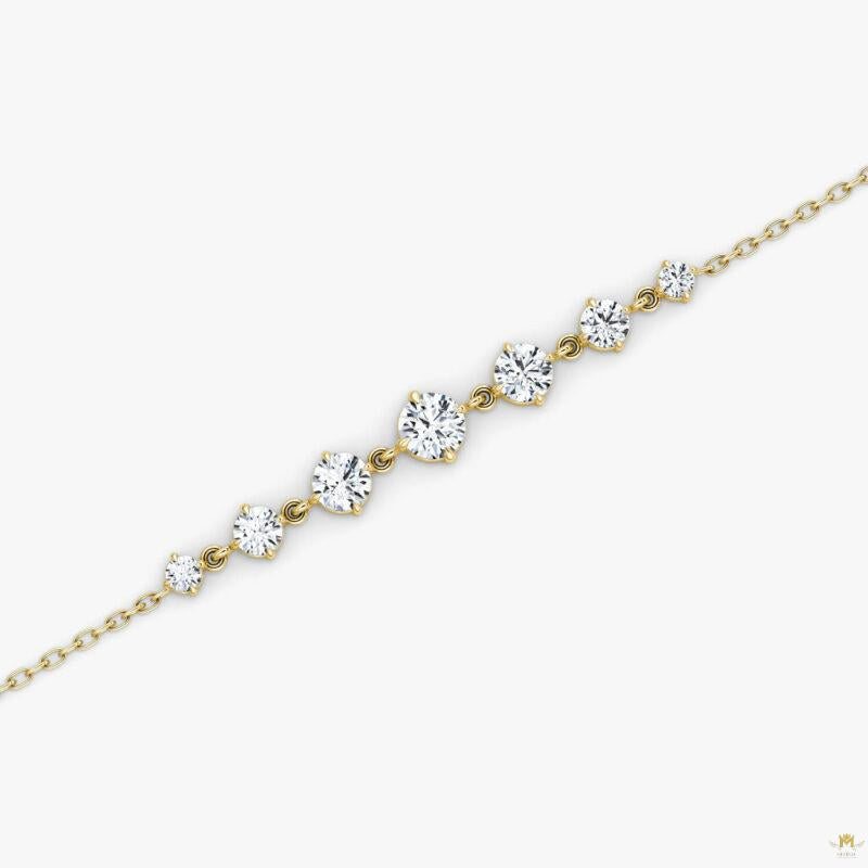 Linked Tennis Bracelet