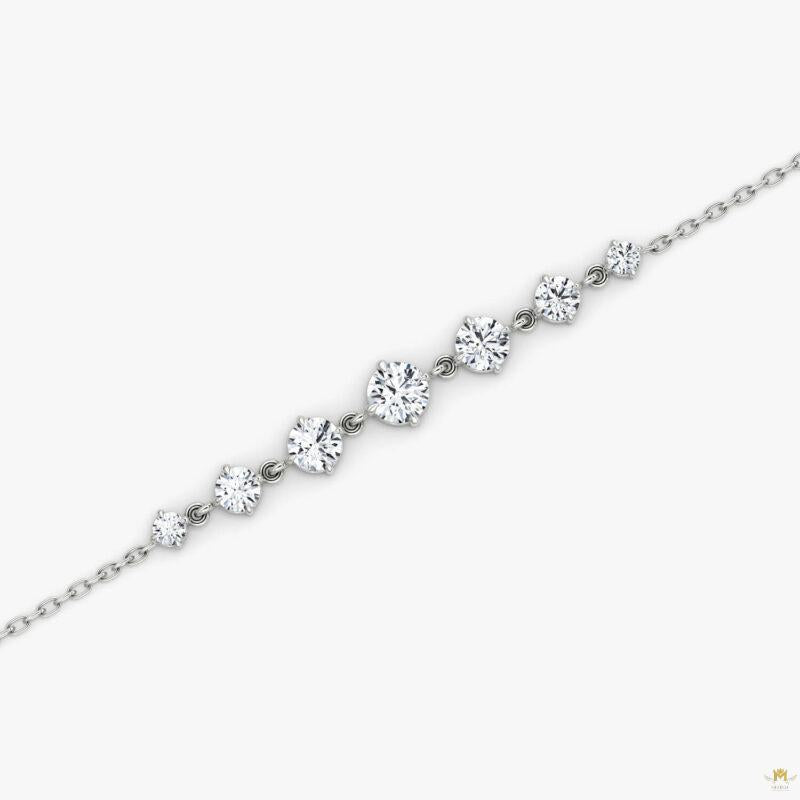 Linked Tennis Bracelet