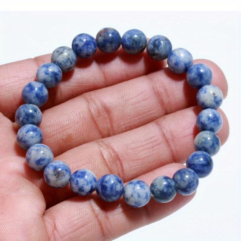 Authentic Natural Sodalite Bracelet Semi-Precious Gemstones