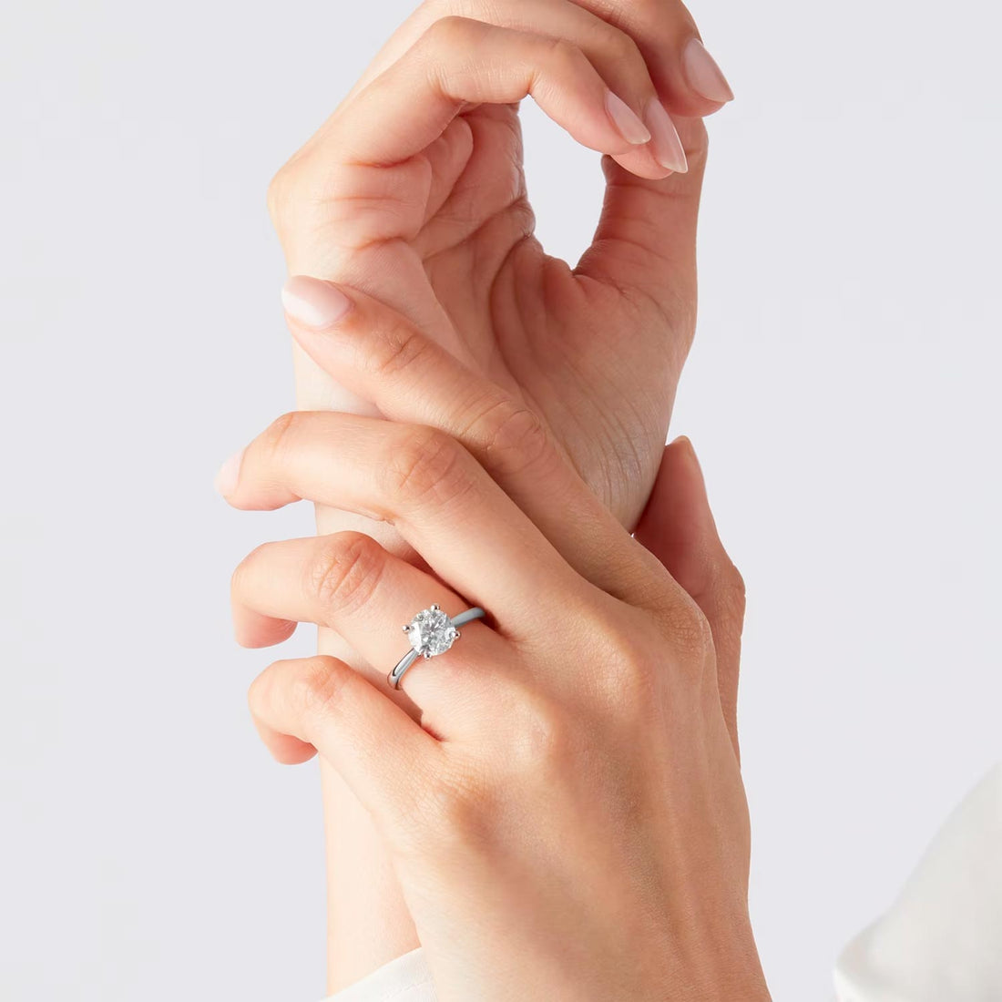 Platinum 2.00ct Round Solitaire Engagement Ring