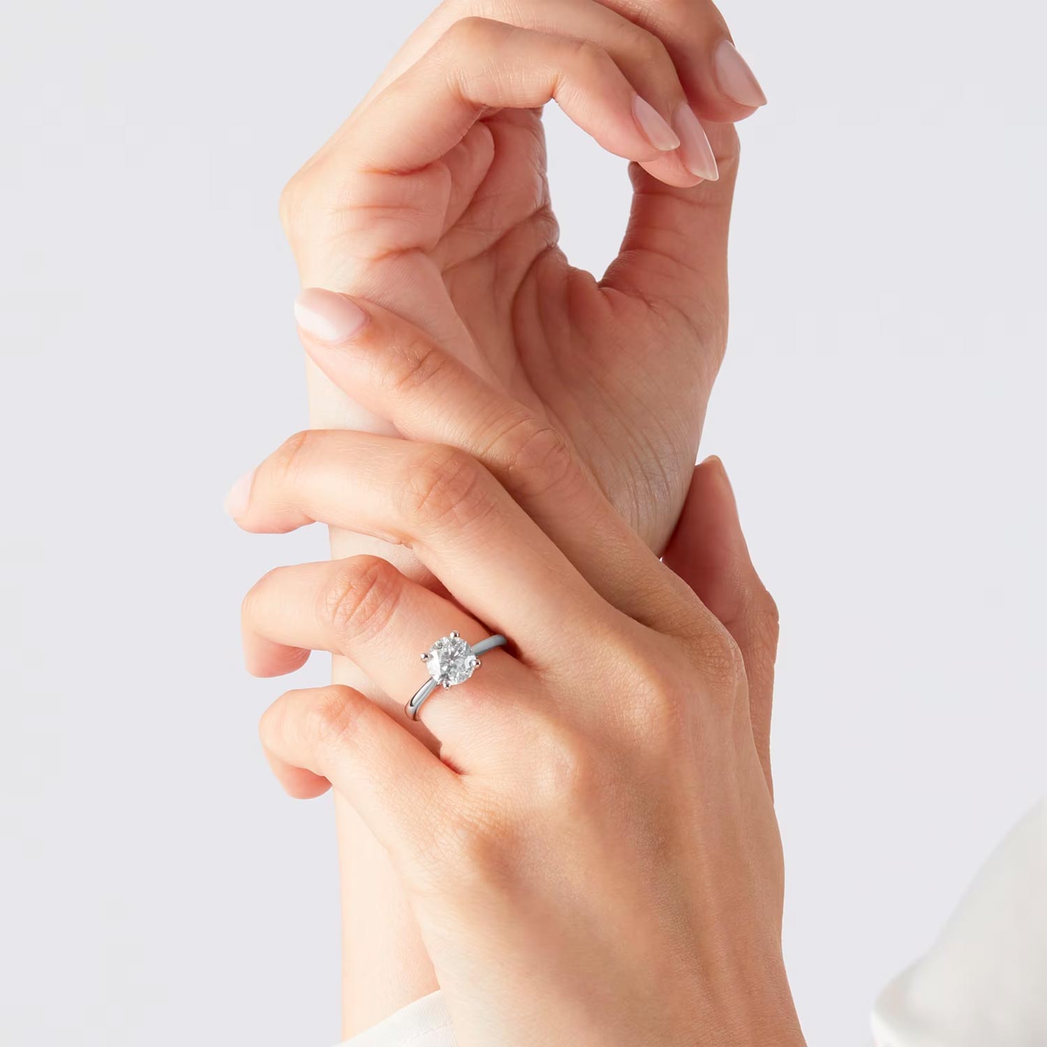 Platinum 2.00ct Round Solitaire Engagement Ring