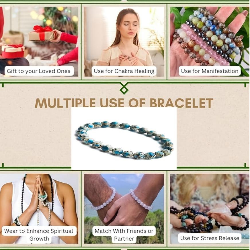 Natural Stone Turquoise Bracelet