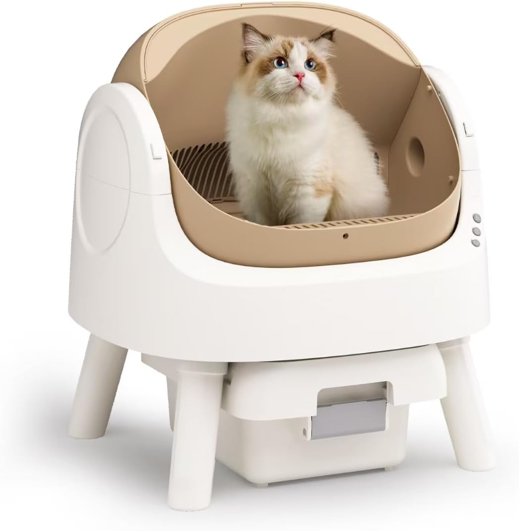 Self Cleaning Litter Box, Multi-Cat Compatible