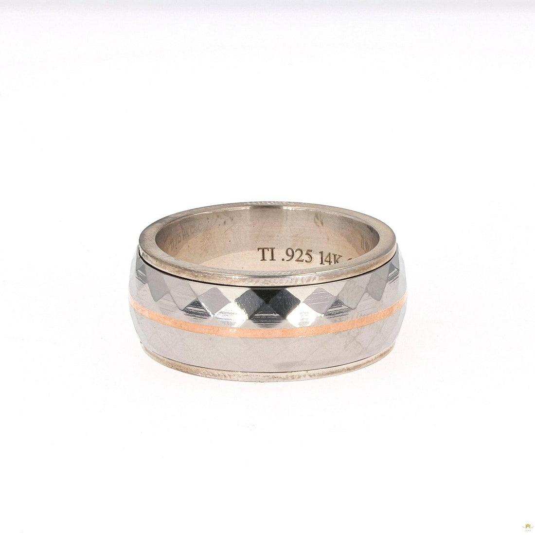 Band in Three-Tone Titanium