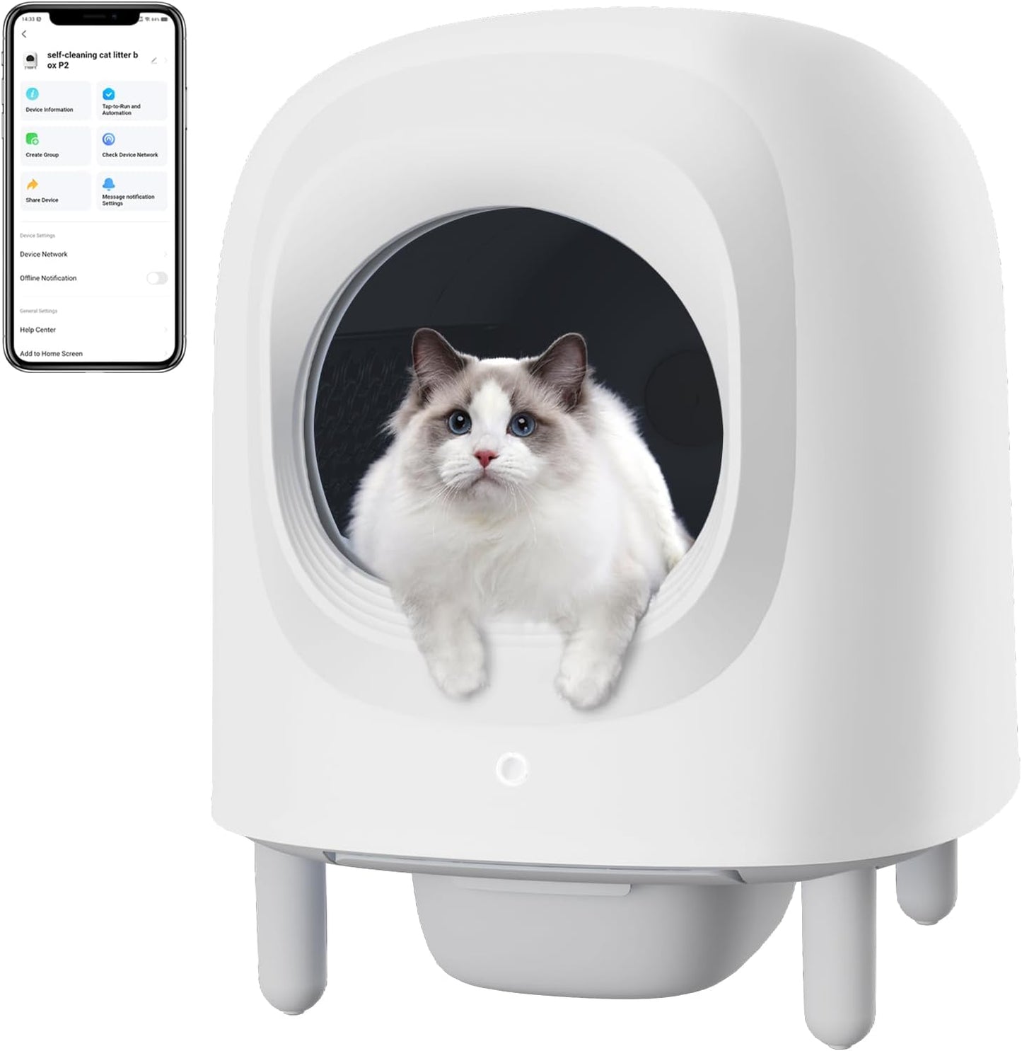 X5 Self Cleaning Cat Litter Box