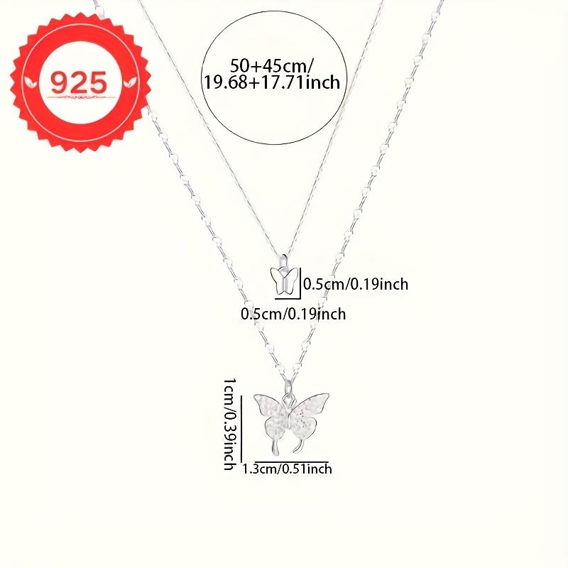 Anti-allergic Necklace made of 925 silver