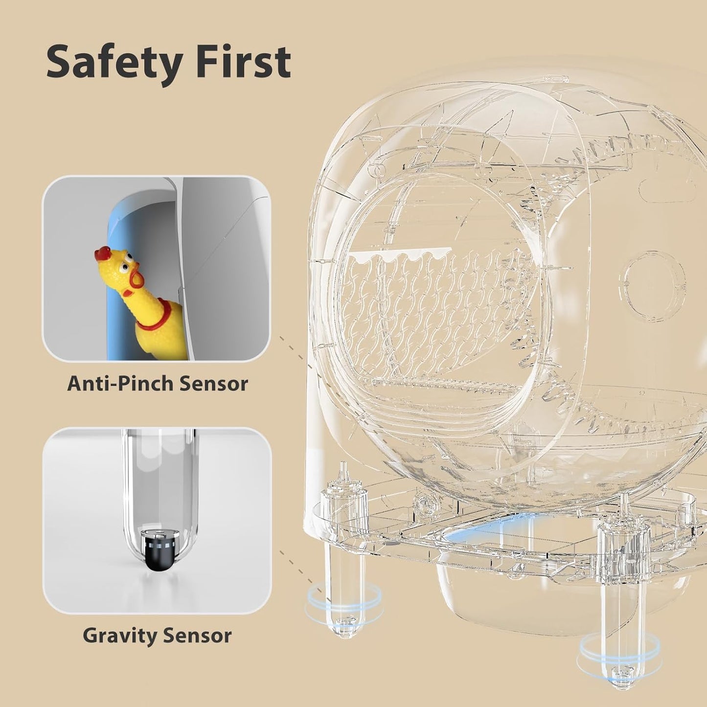 X5 Self Cleaning Cat Litter Box