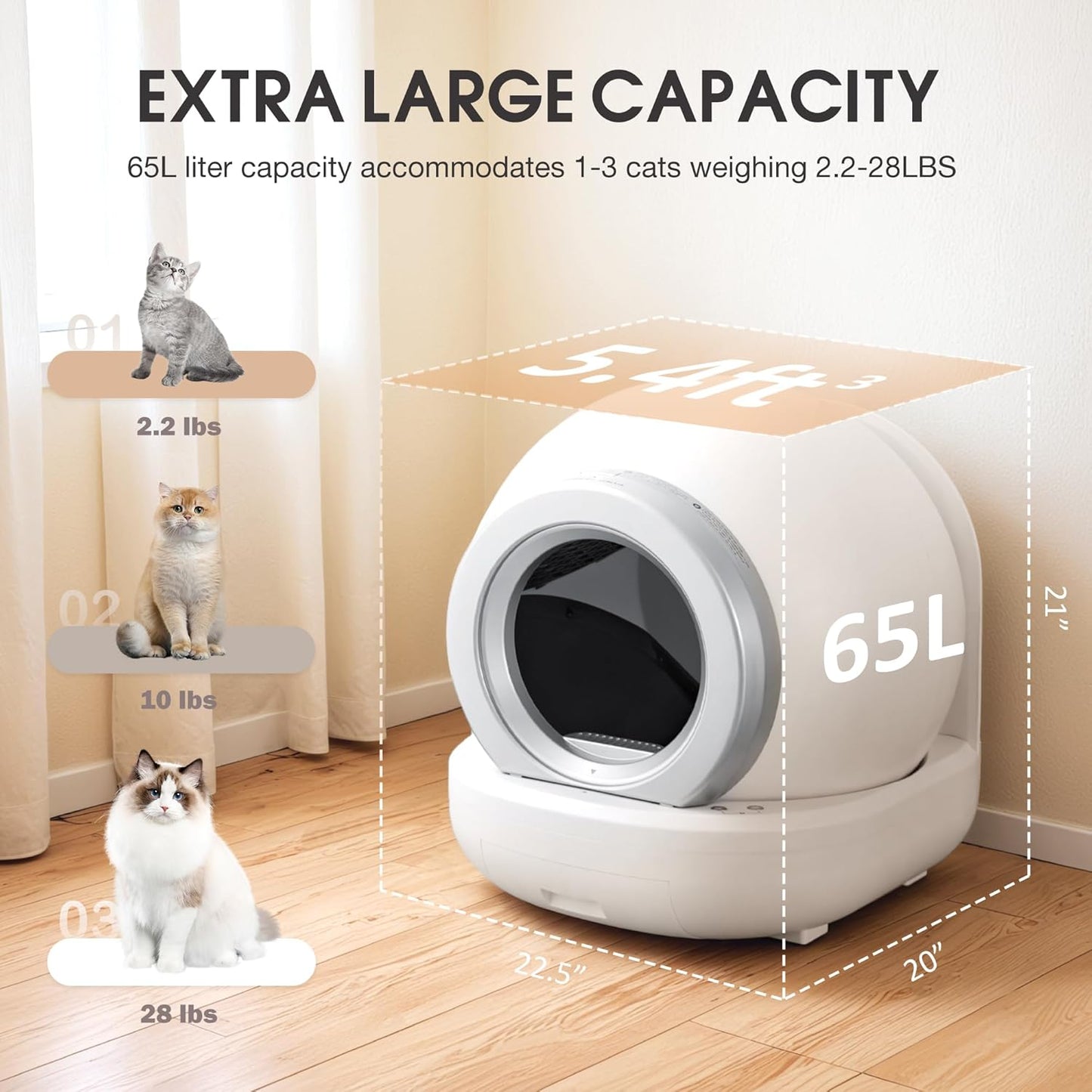 Self Cleaning Cat Litter Box