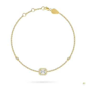 Anklet Emerald Oval Cut