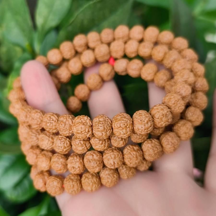 Handcrafted Natural Himalayan Rudraksha Beads Bracelet
