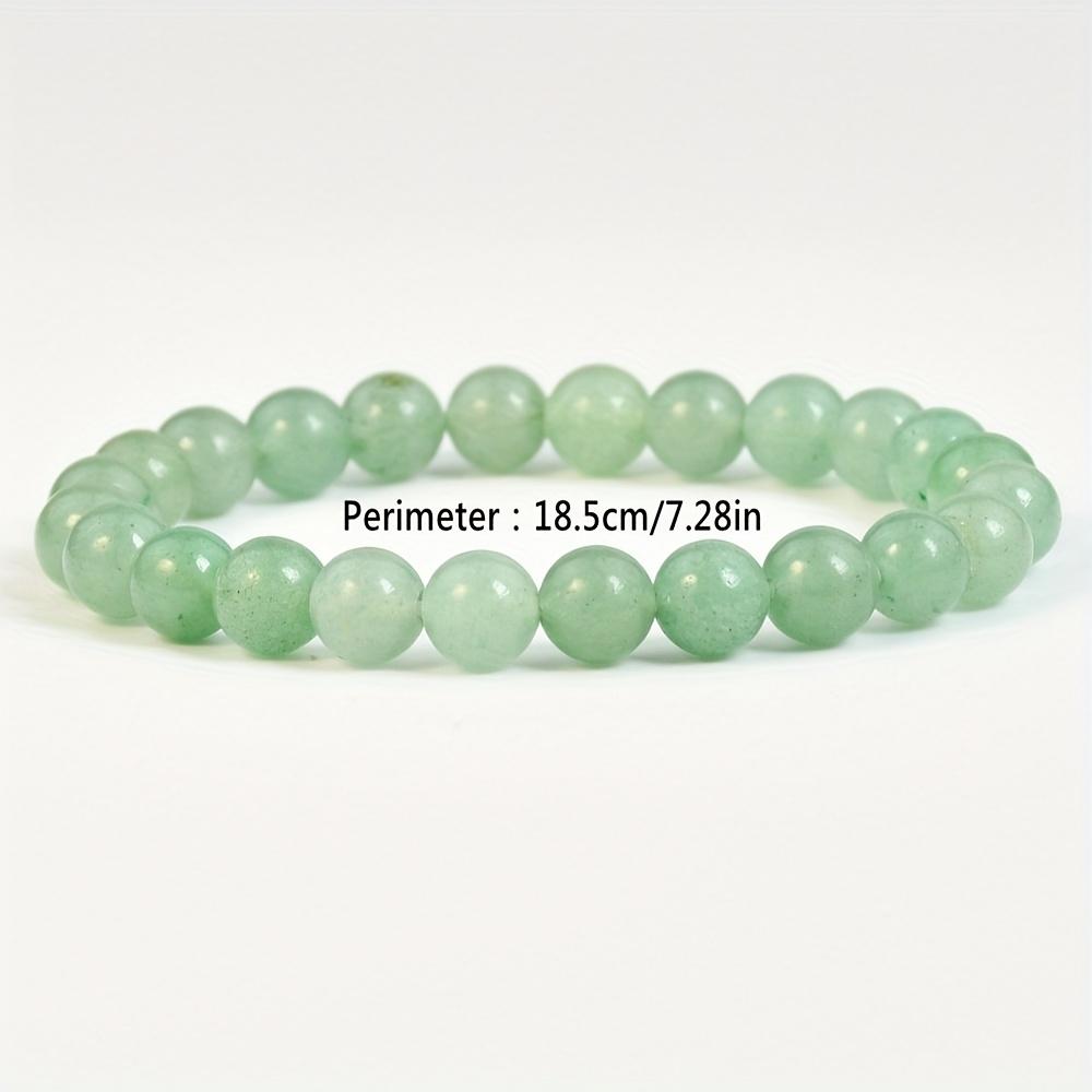 Stunning Green Aventurine Beaded Bracelet – Handcrafted, Natural Stone